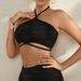 Aria Basics Aria Basics Cross-border European And American Seamless Halter Neck Strapless Bra Wrap, No Underwire, Anti-exposure, With Chest Pads_ecoleips.com