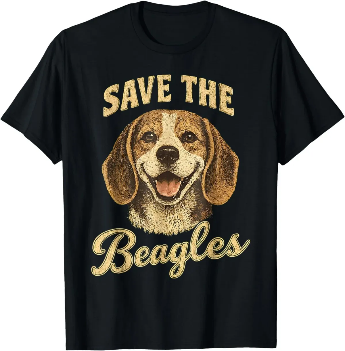 Women's T-Shirts Save The Beagles End Animal Abuse T-Shirt_ecoleips.com