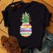 Summer European And American Cross-border Foreign Trade Plus-size T-shirt, Round-neck Casual Loose-fitting Short-sleeve_ecoleips.com