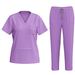 Women's Clothing Hand Washing Suit Blue Surgical Suit Medical Clothing_ecoleips.com