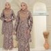 Elegant Modest Muslim Dress Set For Women – Flowy Long Sleeve Top & Maxi Skirt – Comfortable & Stylish Islamic Outfit_ecoleips.com