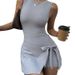 Summer Slim Fit Patchwork Faux Two Piece Jumpsuit for Women Sexy European American Fashion Anti Exposure Wholesale 2025_ecoleips.com