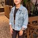 Women's Loose Casual Lace Patchwork Denim Jacket Fashion American Style Clothing_ecoleips.com