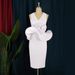 Women's Clothing sexy ruffle sleeveless floral slim fit celebrity party evening dress dress female_ecoleips.com