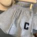 Women's Clothing Summer Set Loose Short Sleeved T Shirt Casual Shorts Sports Print Letter Casual Two Piece Set_ecoleips.com