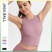 Women's Clothing Shipping Sleeveless Ribbed Sports Vest For Women Running Fitness Elastic Tight Outer Wear Yoga Underwear_ecoleips.com