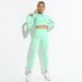 Women's Clothing Yoga Clothes Set Long Sleeve Tops Sports Tight Yoga Vest Trousers Quick Dry Fitness Clothes_ecoleips.com