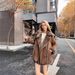 Autumn And Winter Long Fashion Versatile Original Designer Women's Casual Coat_ecoleips.com