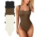 Women's Clothing New Women's Sexy Ribbed Sleeveless Jumpsuit Body Shaping Body Elastic Belly Hip Lifting Slim Jumpsuit_ecoleips.com
