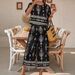 Boho Chic Printed Wide-Leg Pants Set For Women – Loose & Comfortable Vacation Outfit (S-5XL)_ecoleips.com