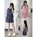 Women's Clothing Summer Fashion Two Piece Set For Women Color Block Slimming Loose Casual Plus Size Clothing_ecoleips.com