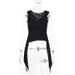 Subculture Women's Irregular Eyelet Vest European American Style Street Fashion Hot Girl Versatile Autumn Top_ecoleips.com