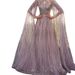 Women's Clothing Temperament Mesh Long Skirt Dress Tassel Sequin Evening Dress_ecoleips.com