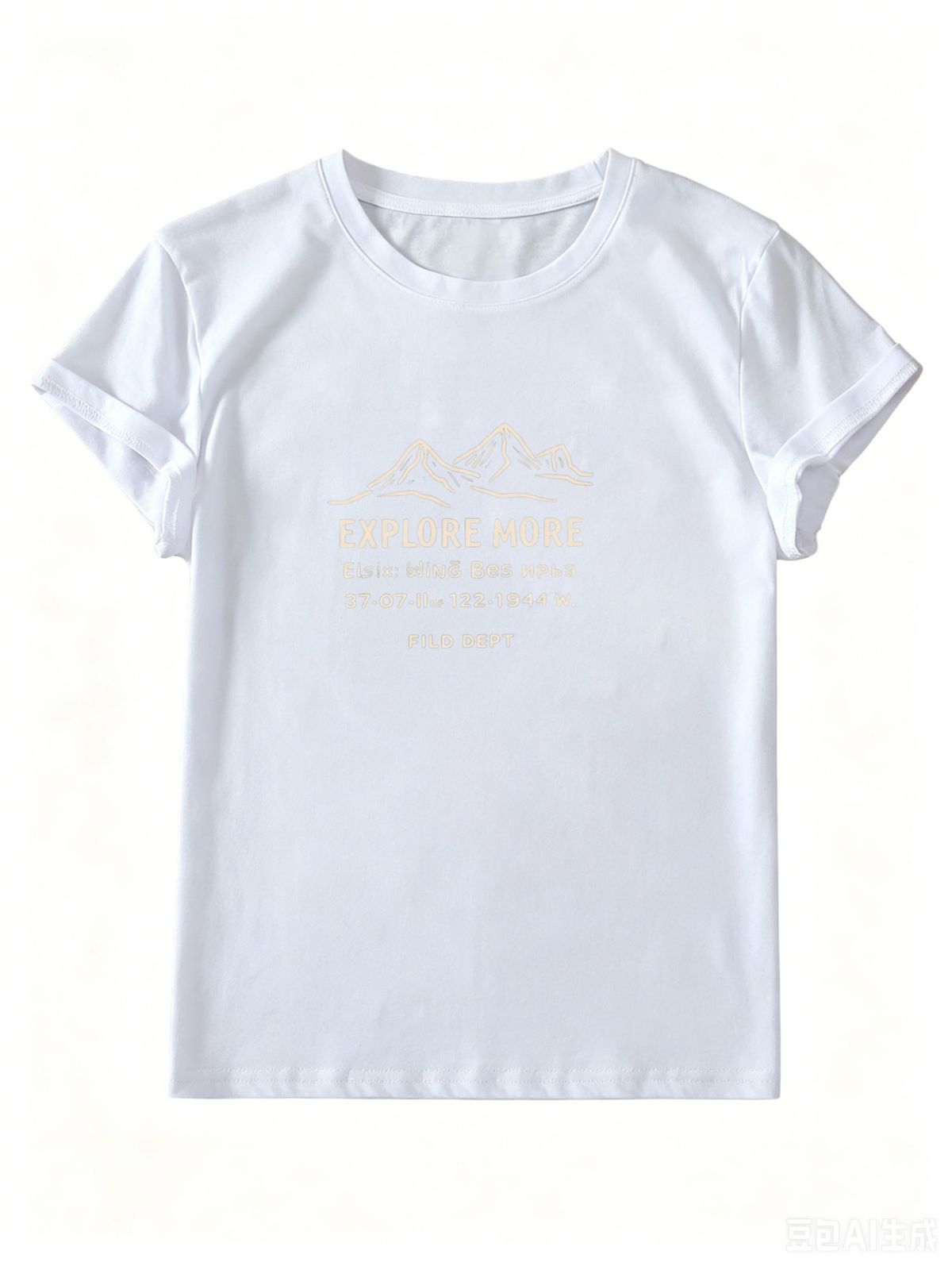 Unisex 100% Cotton Basic Tee, Soft Touch Short Sleeve T-Shirt, Comfortable Relaxed Fit For Daily Casual Outfits_ecoleips.com