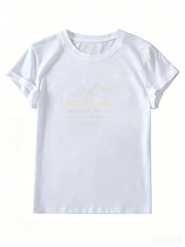 Unisex 100% Cotton Basic Tee, Soft Touch Short Sleeve T-Shirt, Comfortable Relaxed Fit For Daily Casual Outfits_ecoleips.com