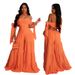 Women's Clothing One Shoulder Tube Top Solid Color Loose Wide Leg Pants Women's Trousers_ecoleips.com