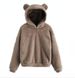"Rabbit Ear Hoodie – Cozy Winter Sweater For Women (11 Colors) – Soft Fleece Pullover With Bunny Ears (S-5XL)"_ecoleips.com