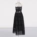 Women's Clothing Summer New Style Fashion Temperament Sleeveless Tube Top Lace Up Design Halter Neck Long Dress_ecoleips.com