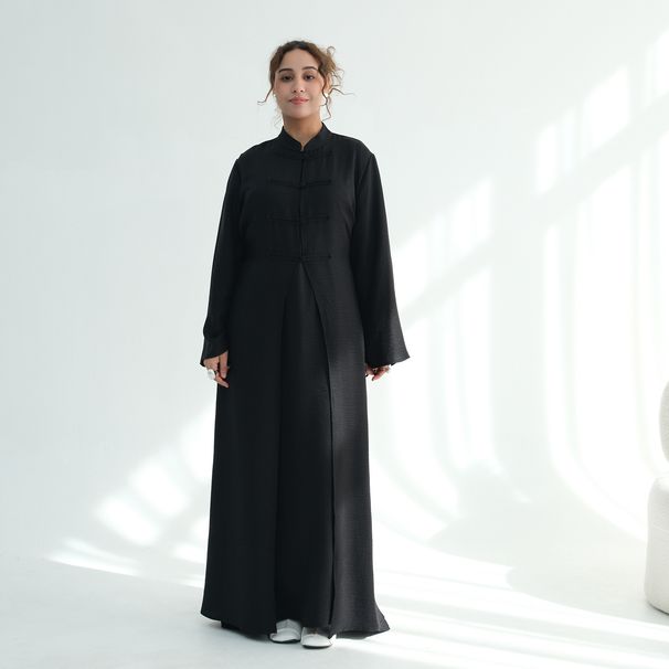 Women's Slim-Fit Two-Piece Set Long Sleeve V-Neck Top With Flowy Cardigan Plus Size Clothes 7 Colors Available For Work And Travel M To XL_ecoleips.com