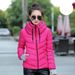 Women’s Clothing Down cotton coat for women cotton coat for women short stand collar new thickened cotton coat gloves style cotton jacket jacket_ecoleips.com