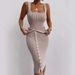 Women's Clothing Women's Sexy Hollow Lace Jumpsuit Skirt Suit Button Detail Slit Hip Design Style Fashion For Formal & Casual For Women_ecoleips.com