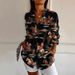 Women's Summer New Trendy Seven-Sleeve Animal Pattern Print 3D Shirt_ecoleips.com