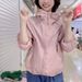 2025 Summer New Women's Elegant Purple Loose Thin Hooded Casual Sunscreen Stormtrooper Coat_ecoleips.com