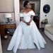 Women's Clothing Bride Wedding Dress Mermaid Wedding Dress Fishtail Skirt Detachable Tail_ecoleips.com