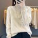 Chunky Cable-Knit Wool Sweater – Oversized High-Neck Pullover For Women & Men (Beige/Camel/Gold Camel/Pink/k_ecoleips.com
