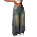 American Retro High Waist Loose Wide Pants Autumn Winter New Straight Leg Jeans For Women_ecoleips.com