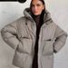 Women's Clothing New Warm Jacket Cotton Jacket Winter Warm Jacket Jacket Bread Jacket_ecoleips.com