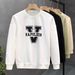 FW25 Matching Couple Cotton Crew Neck Sweatshirt - His & Hers_ecoleips.com