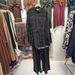 Muslim Plus Size 2025 Spring Summer New Nordic TOT Sleeve Shirt Long Pants Elastic Waist Loose 33135_ecoleips.com