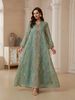 Women's Long Sleeved Embroidered Elegant Abaya Robe NC176 Cross Border Trade Muslim Fashion Clothing_ecoleips.com