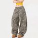 European And American Style Hot Girl Leopard Print Straight Jeans For Women 2025 New Mid-High Waist Loose Casual_ecoleips.com
