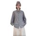 Vintage Brushed Plaid For Women, Fall 2025, Inner Layer Shirt, Commuting Cardigan, Layered Outerwear Shirt_ecoleips.com
