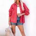 2023 Independent Store New European And Long-Sleeve Frayed Hole Denim Jacket American Style Women's Trend_ecoleips.com