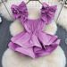 Women's Clothing Design Niche Ruffled Vest Outerwear For Women In Summer Sweet And Spicy Waist Short Top Crop Top_ecoleips.com