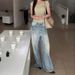 American-style High Street Straight-leg Jeans For Women, 2025 New Model, Light Blue, Stylish Design, Slimming,_ecoleips.com