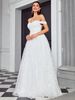 Women's Clothing One Shoulder Evening Dress Elegant Temperament Simple Dress Outdoor Travel Photography Light Wedding Dress_ecoleips.com