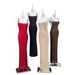 Elegant Open-Back Bodycon Evening Gown With All-Over Crystals, Sophisticated Slit Party Dress For Banquet & Formal Events_ecoleips.com
