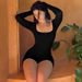 Women's Long Sleeved Tie up Open Back Jumpsuit European American Style Spring Summer Tight Fitting Clothing for Export Wholesale_ecoleips.com