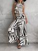Women’s Clothing Summer New Sleeveless Tops And Trousers Casual Fashion Ladies Suits_ecoleips.com