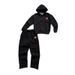 Men's Graphic Print Hoodie And Sweatpants Set, Fleece Lined Casual Tracksuit For Streetwear And Lounge_ecoleips.com