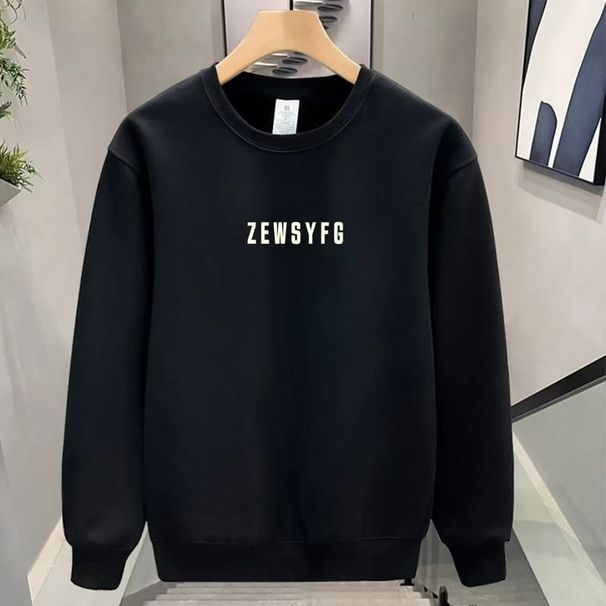 FW25 Matching Couple Cotton Crew Neck Sweatshirt - His & Hers_ecoleips.com