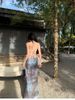 Women's Sexy Slim Fit Bikini Swimsuit New Style Two Piece Four Piece Long Dress American Style For Hot Spring Vacation_ecoleips.com