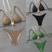Women’s Clothing summer new style back tie starfish accessories bikini sexy beach split swimsuit_ecoleips.com
