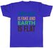 Women's T-Shirts Space Fake Mens T-Shirt And The Earth Is Flat Tee Gift_ecoleips.com