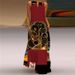 New African Women, Fashionable Bohemian Style, Sleeveless Party For Beach Gatherings, Elegant And Sexy Long Dress_ecoleips.com