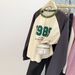 American-style Real-shot Color-blocking Knitted Long-sleeve Sweatshirt For Women, Early Autumn Thin Loose-fitting_ecoleips.com